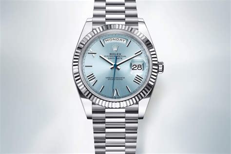 new rolex platinum day date|rolex day date 40 platinum.